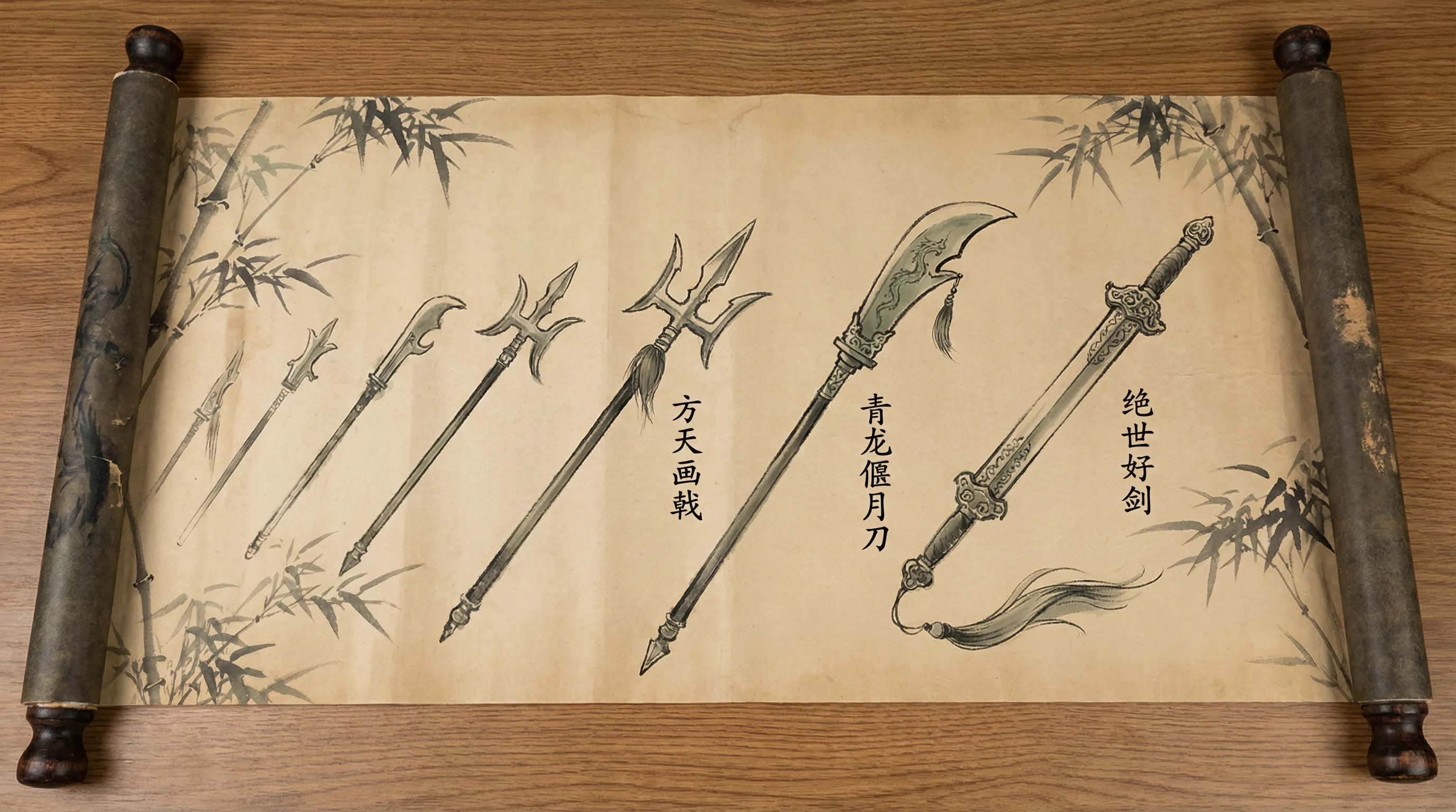 星空电竞体育兵器谱排名卷轴